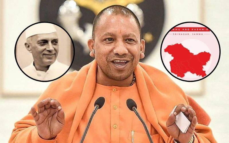 جموں وکشمیرمیں انتہا پسندی اورعلیحدگی پسندی کیلئے نہرو ذمہ دار: یوگی آدیتہ ناتھ